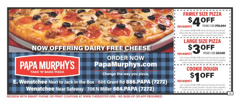 Papa Murphy's Take N Bake Pizza