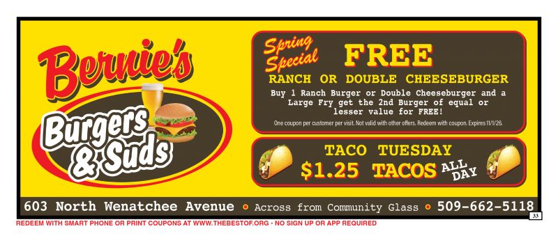 Bernie's Burgers & Suds