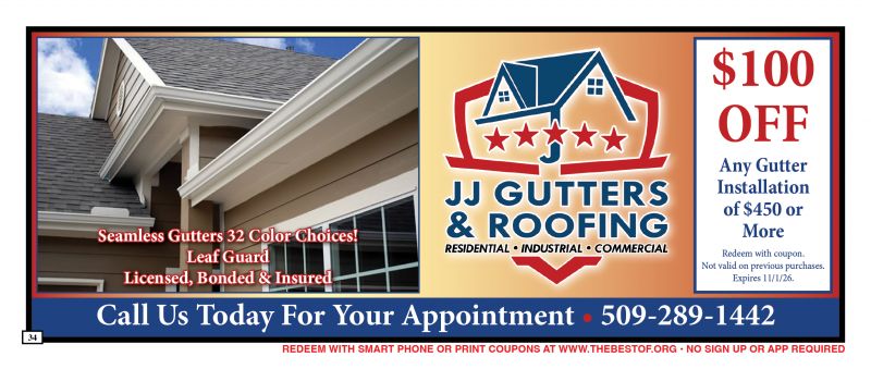 JJ Gutters & Roofing